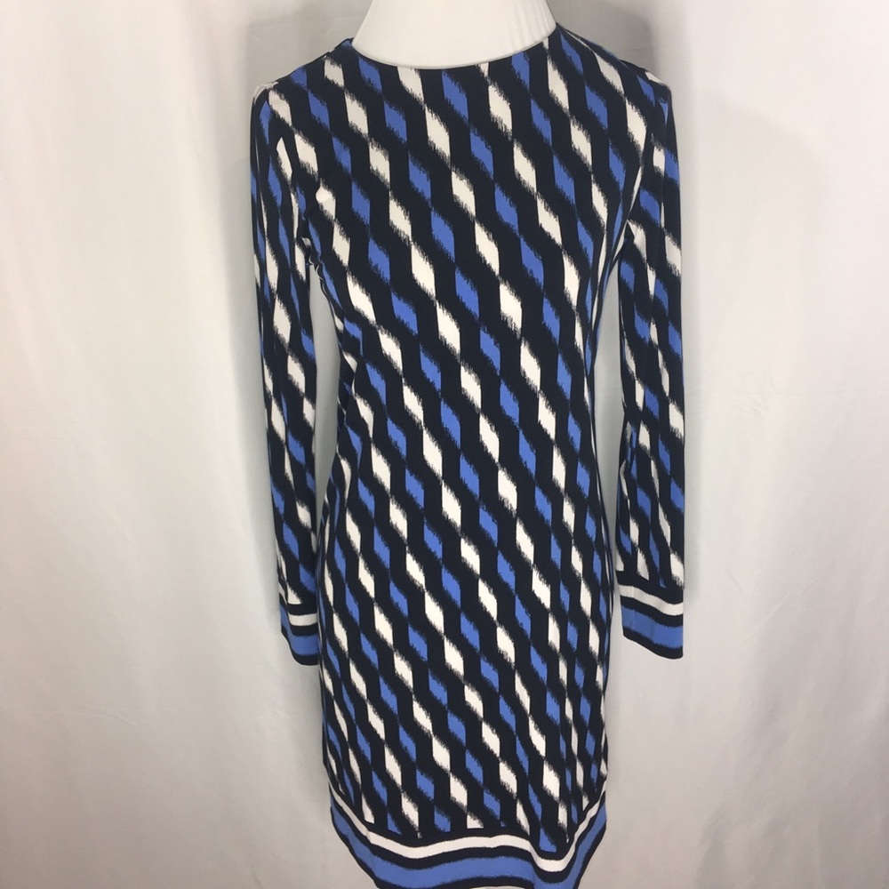 NWT Michael Kors Dress Zip Back Long Sleeve Sz SM